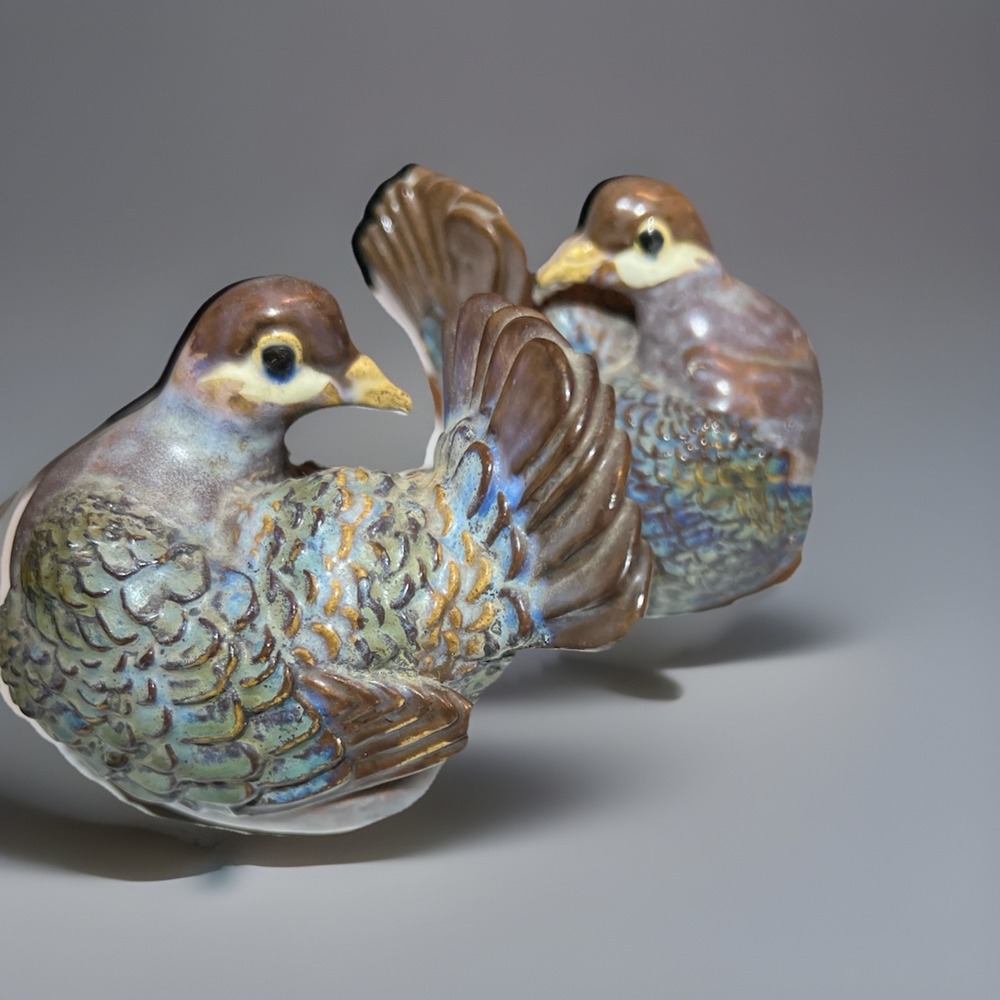 Aluminia Figurine 2952-476 Pigeon Design Jeanne Grut Royal Copenhagen